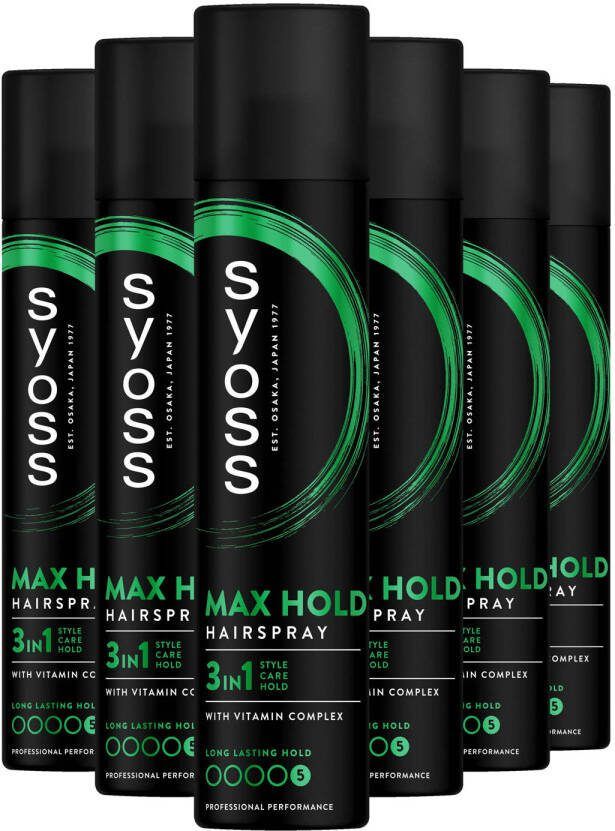 Syoss Max Hold Haarspray 300 ml