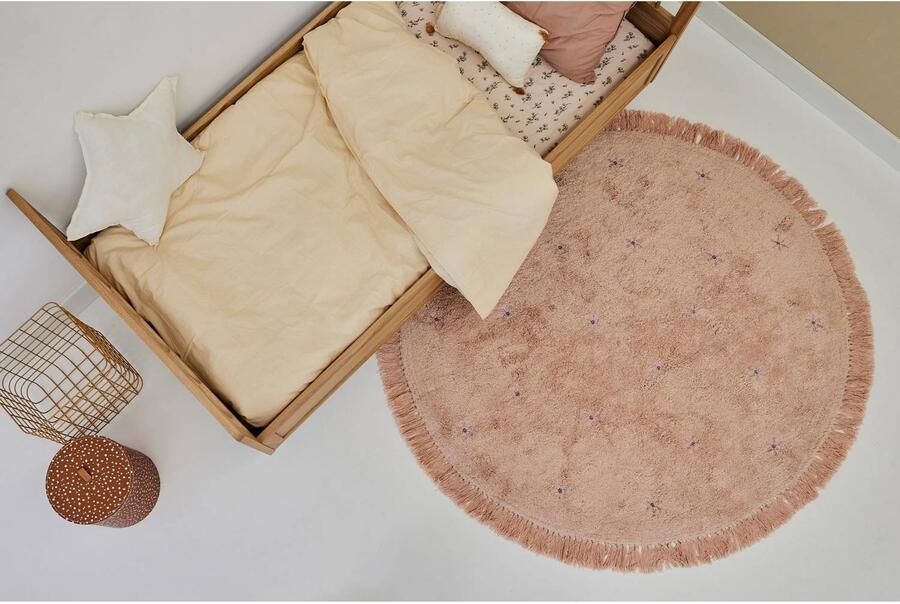 Tapis Petit Vloerkleed Rond Nora Flower Ø130cm - Foto 2