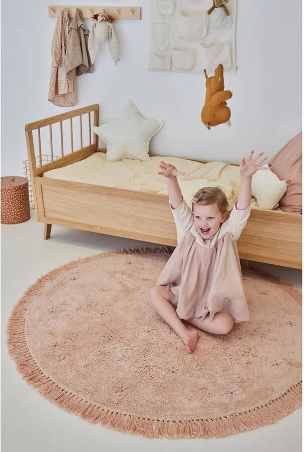 Tapis Petit Vloerkleed Rond Nora Flower Ø130cm - Foto 3
