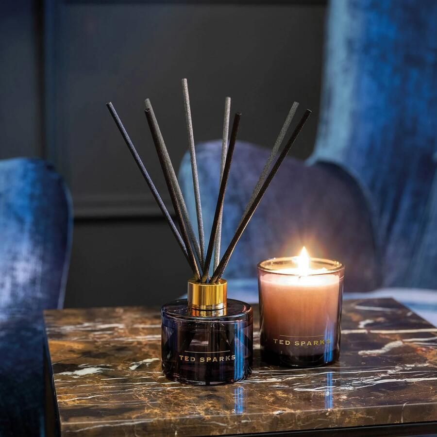 Ted Sparks Geurkaars & Geurstokjes Diffuser Gift Set Bamboo & - Foto 3