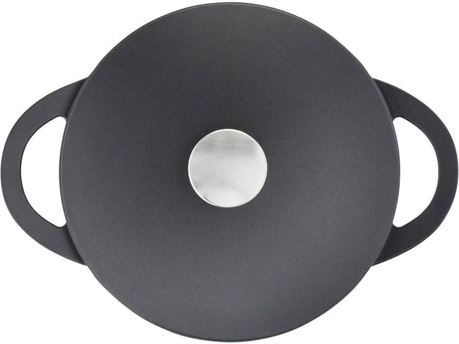Tefal E21846 Trattoria braadpan 24cm + deksel Pan Zwart - Foto 3