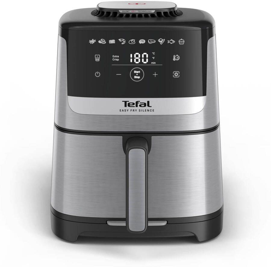 Tefal Easy Fry Silence EY552D 5L stille airfryer