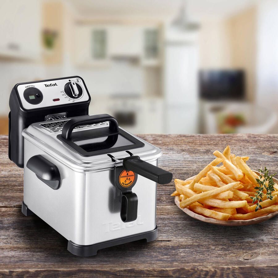 Tefal Filtra Pro Inox & Design FR5111 Frituurpan - Foto 3