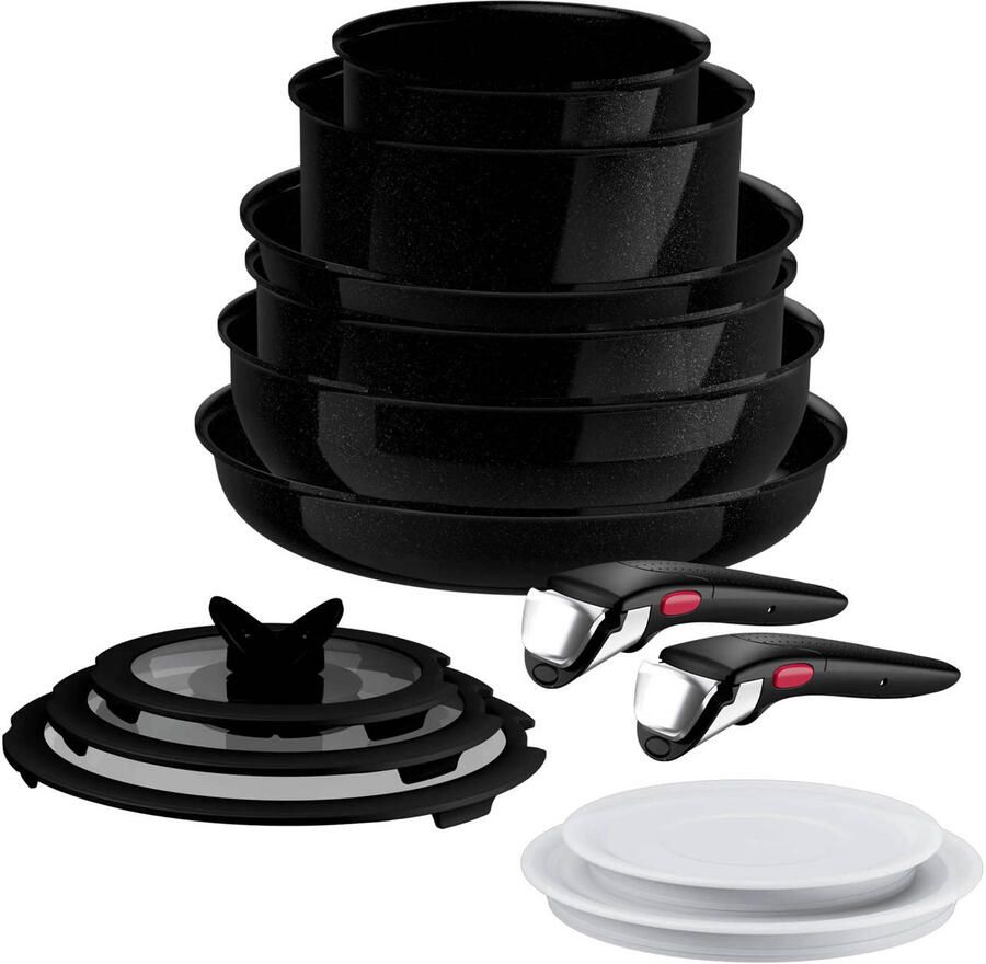 Tefal Ingenio Excellence Ceram Fusion Core inductie Pannenset 13-delig