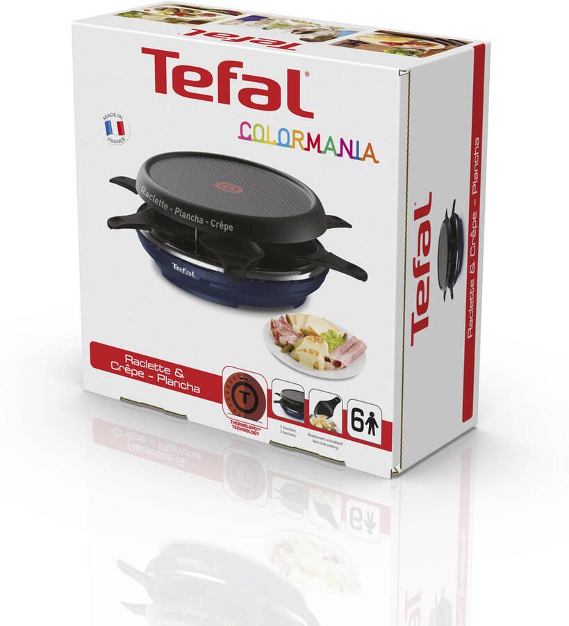 Tefal Neo gourmetset 6P Colormania Donkerblauw - Foto 3