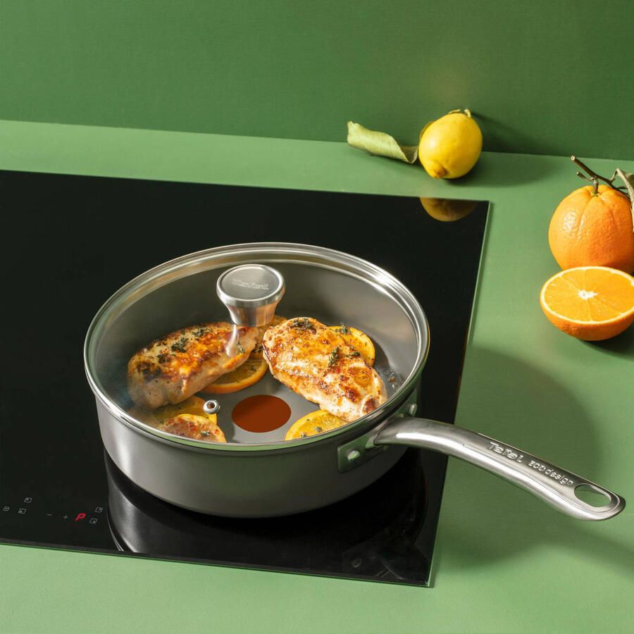 Tefal Renew+ Keramische Hapjespan incl. Deksel Ø 24 cm