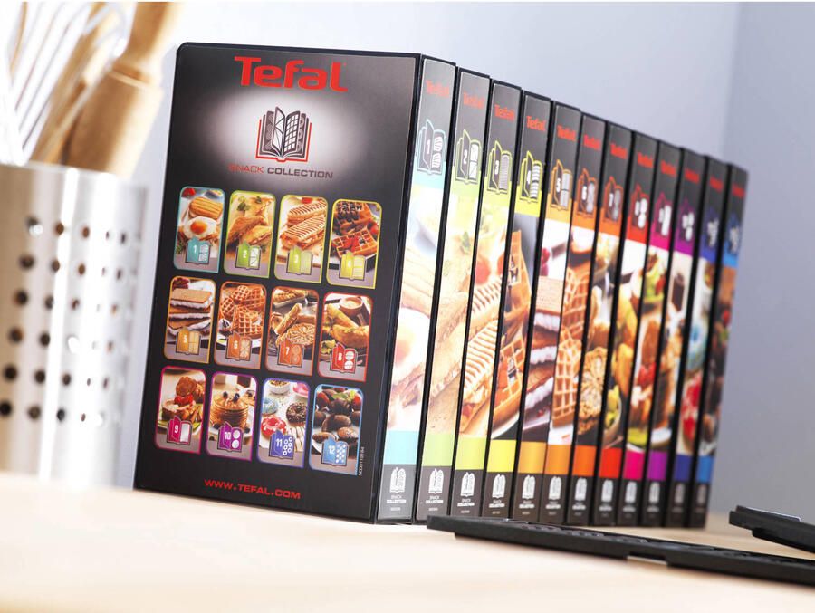 Tefal 2-in-1-combi-wafelijzer SW852D Snack Collection Sandwich- en wafelmaker platen met antiaanbaklaag geschikt voor de vaatwasser met velerlei functies uit te breiden - Foto 4
