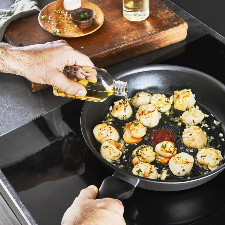 Tefal G25506 Unlimited Koekenpan 28cm Pan Zwart - Foto 2