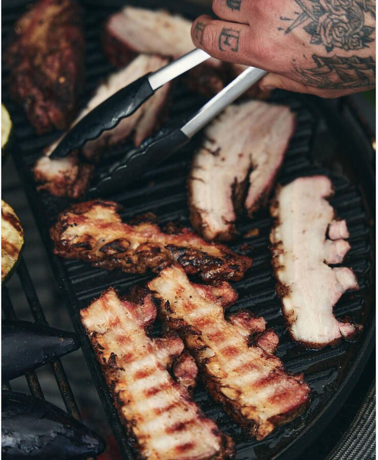 The Bastard Cast Iron Half Moon Grill Large | elektronica en media | 8720168010346 - Foto 5