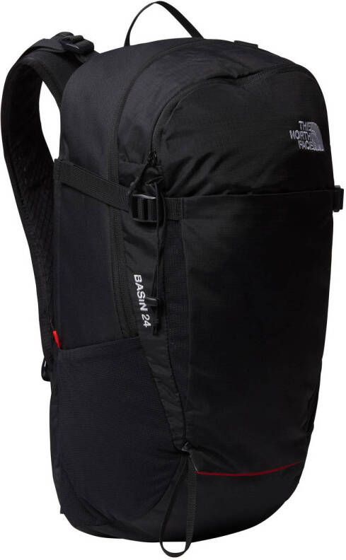 The North Face rugzak Basin (24L) zwart