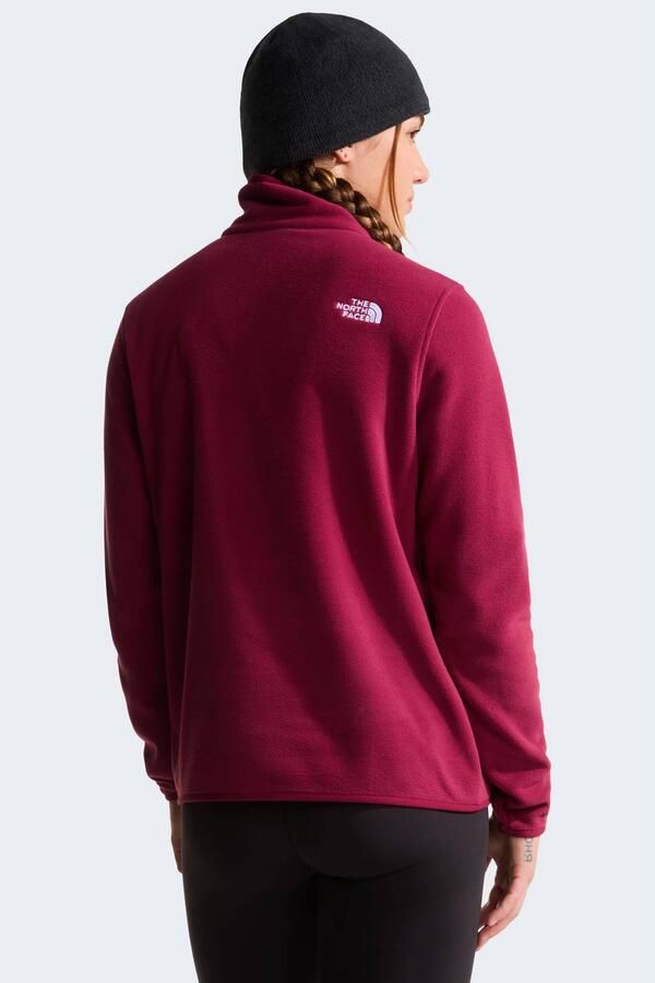 The North Face fleecetrui donkerrood