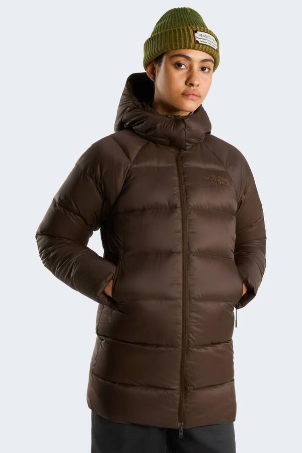 The North Face Hydrenalite gewatteerde parka donkerbruin