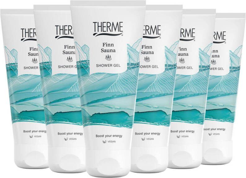 Therme Finn Sauna douchegel 6 x 200 ml