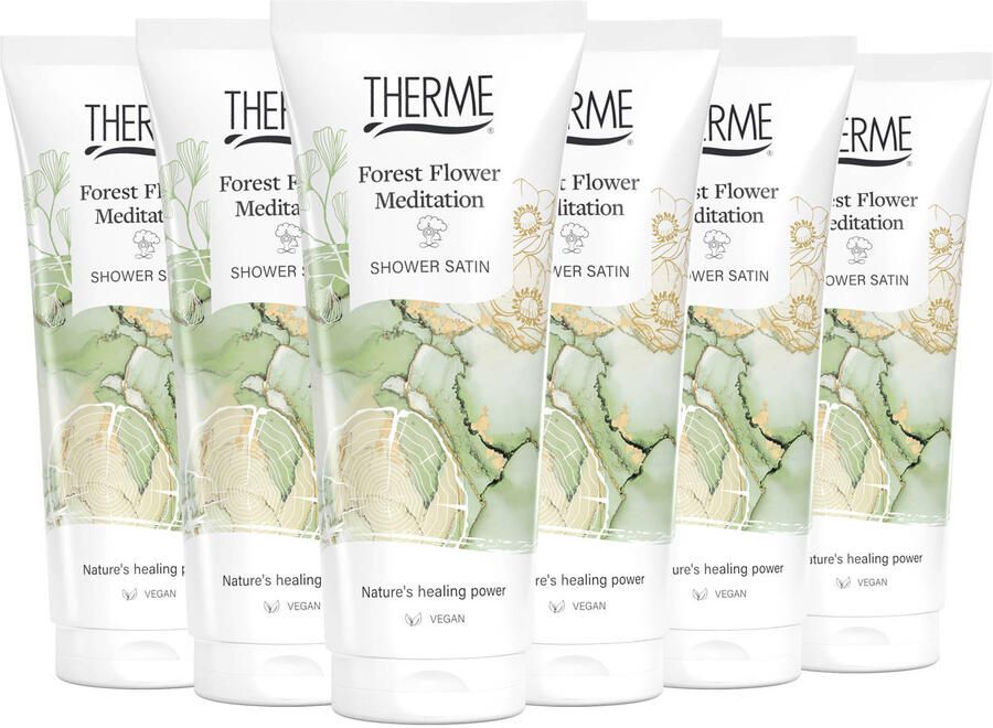 Therme Forest Flower Meditation douchegel 6 x 200ml