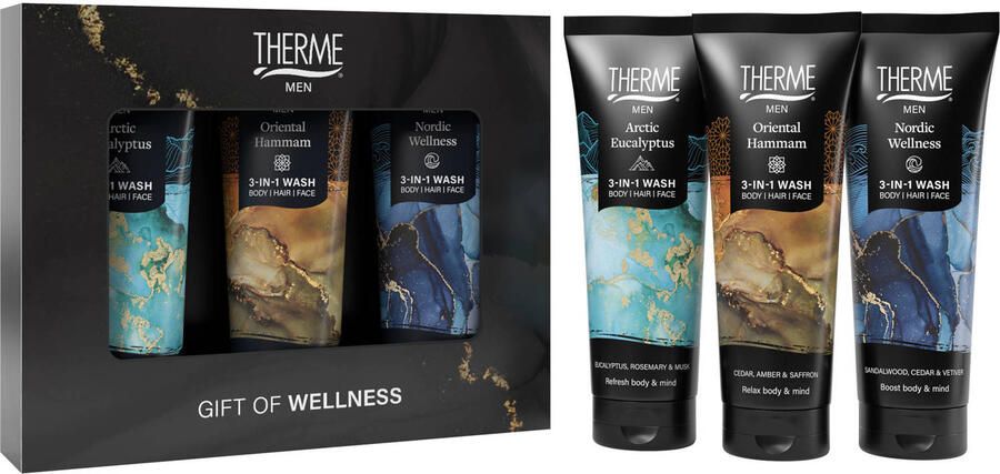Therme Men geschenkset 3 stuks