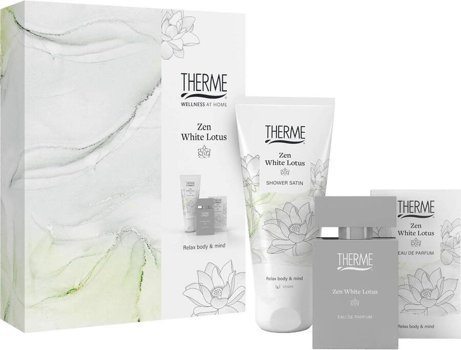 Therme Zen White Lotus Geschenkset 2 stuks