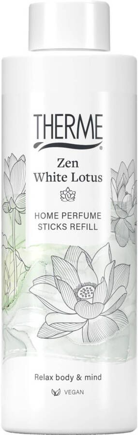 Therme Zen White Lotus navulling geurstokjes 150 ml
