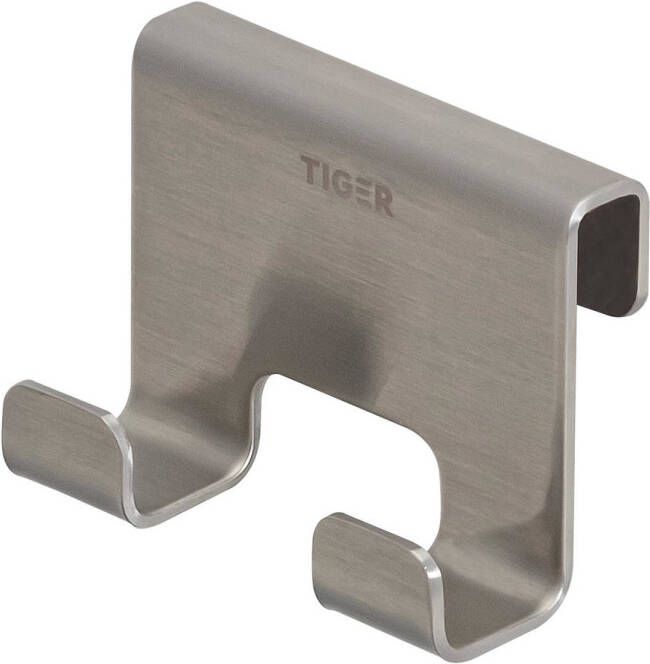 Tiger handdoekhaak Caddy voor douchecabine 6-8 mm RVS geborsteld