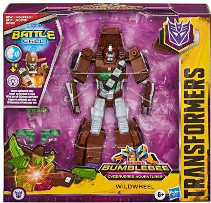 Transformers Cyberverse Battle Call Trooper Wildwheel Actiefiguur