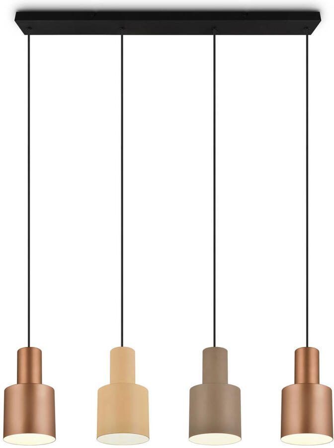 TRIO AGUDO Hanglamp Multicolour excl. 4x E27 4 W