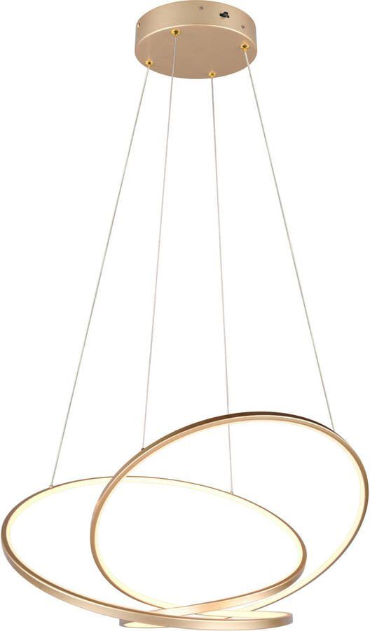 TRIO DARVIN Hanglamp Goud incl. 1x SMD 52 W