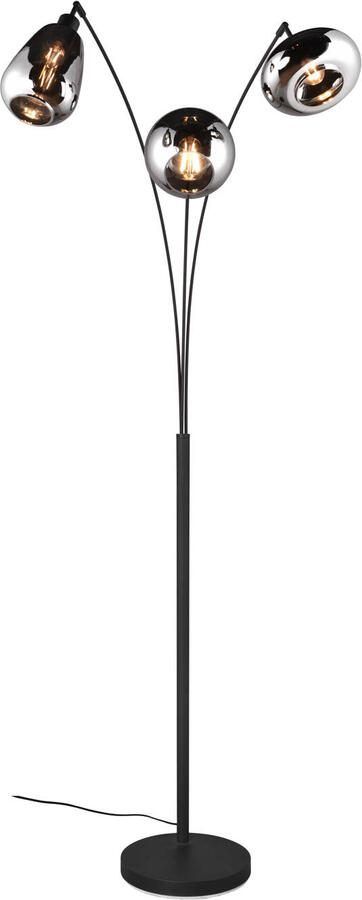 TRIO LUMINA Vloerlamp Zwart mat excl. 3x E14 2 W