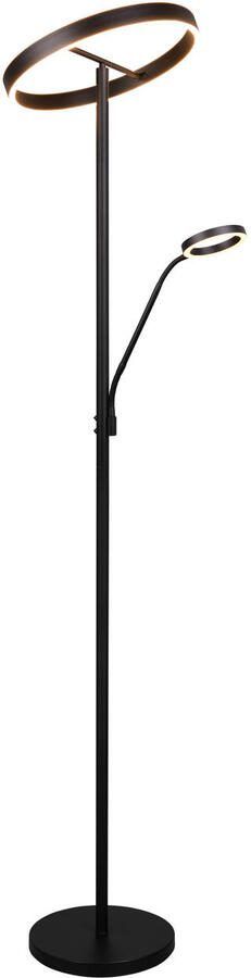 TRIO WILLIS Vloerlamp Zwart mat incl. 1x SMD 39 W