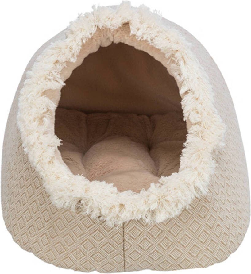 Trixie Kattenmand Iglo Boho Beige 35X41X26 cm