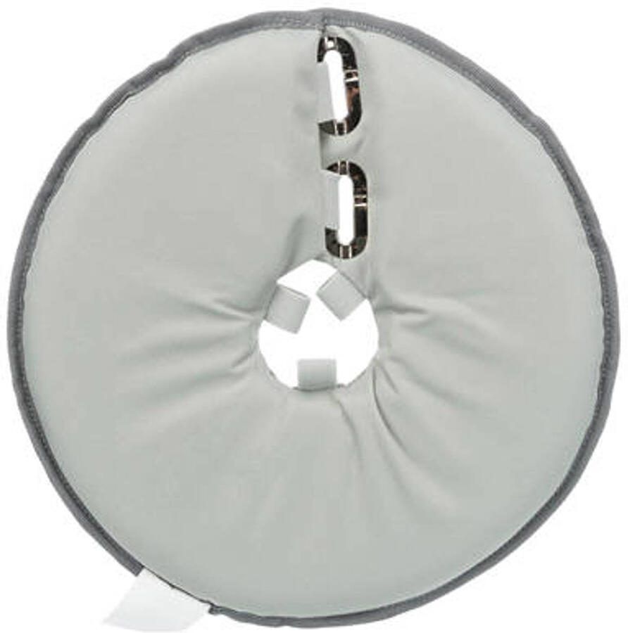 Trixie Beschermkraag Polyester Schuimstof Grijs S 30-34 cm x 19 5 cm