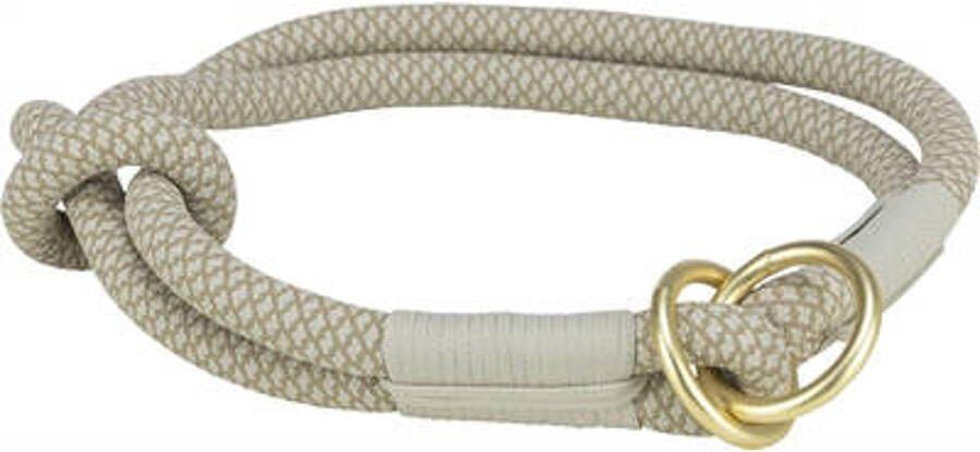 Trixie Halsband Hond Soft Half-Slip Grijs Lichtgrijs (50X1 cm)