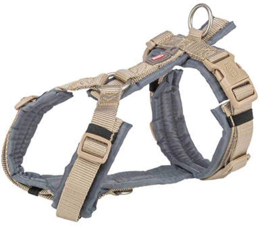 Trixie Hondentuig Premium Trekking Zand Taupe Grafiet Grijs 36-44X1 5 cm