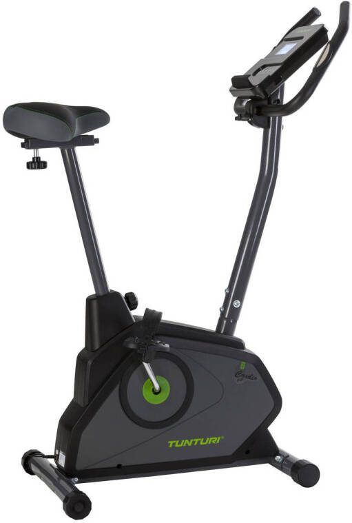 Tunturi Cardio Fit E30 Hometrainer Fitnessfiets met ergometer 12 trainingsprogramma's Verstelbaar Ergonomisch