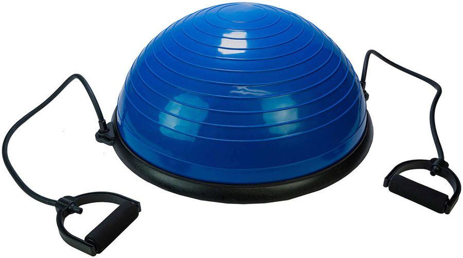 Tunturi Balanstrainer bal Met fitness elastieken Blauw