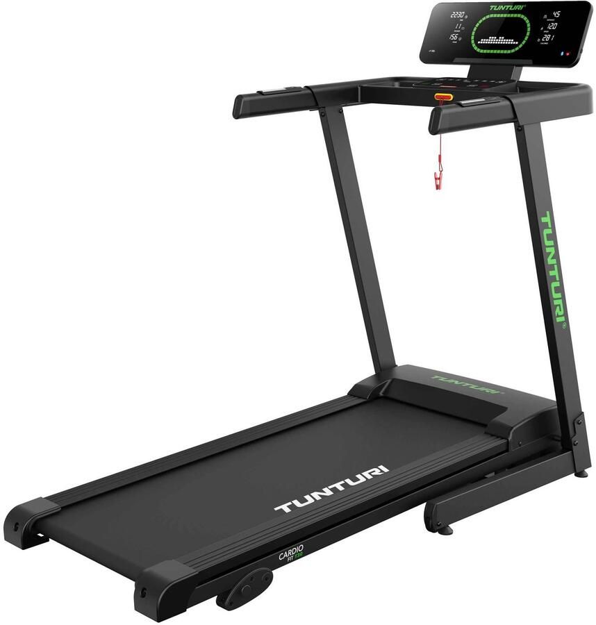 Tunturi Loopband voor thuis Walking Pad Opvouwbaar Bluetooth Cardio Fit T30