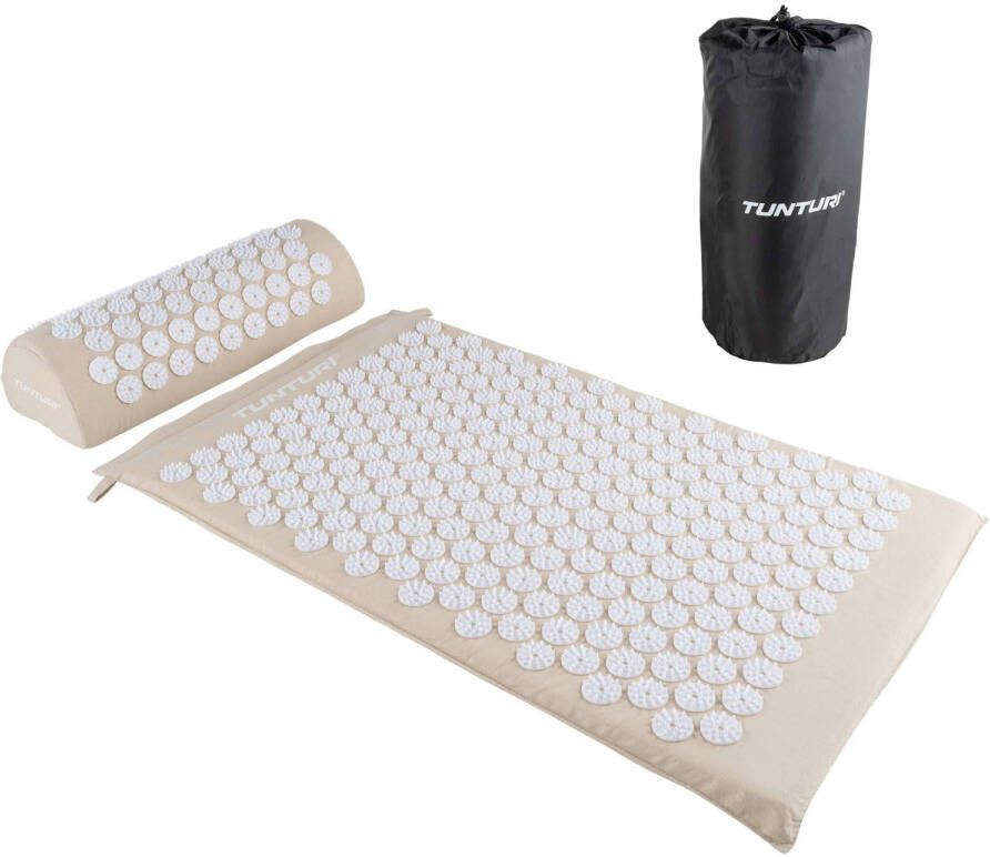 Tunturi yoga spijkermat beige