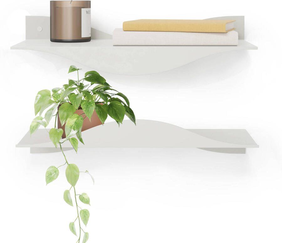 UMBRA wandplank Surf (set van 2) (30x46x8 cm)