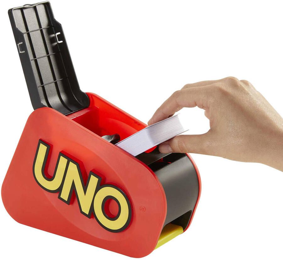 UNO Extreme kaartspel met random kaartlanceerder voor kinderen van 7 jaar en ouder - Foto 4