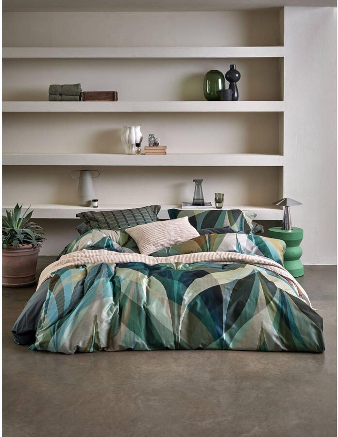 Vandyck katoenen bedsprei pique waffle (zandgrijs) (160x250 cm) - Foto 2