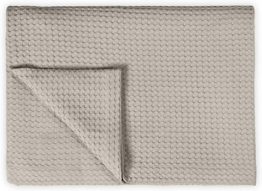 Vandyck katoenen bedsprei 160x250 cm beige