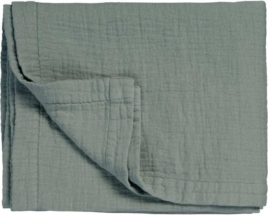 Vandyck PURE 68 G.DYED plaid 160x250 cm groen