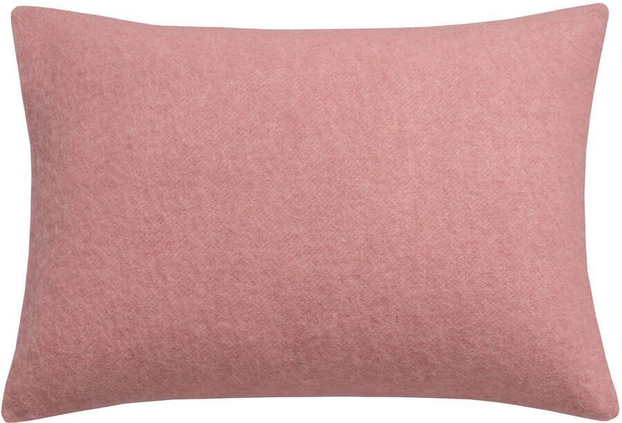 Vandyck wollen kussensloop roze (40x55 cm)