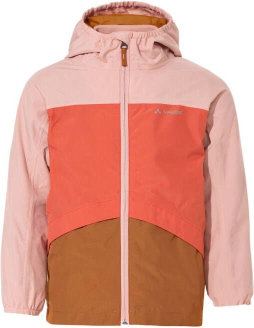 VAUDE jas Escape 3in1 roze oranje bruin