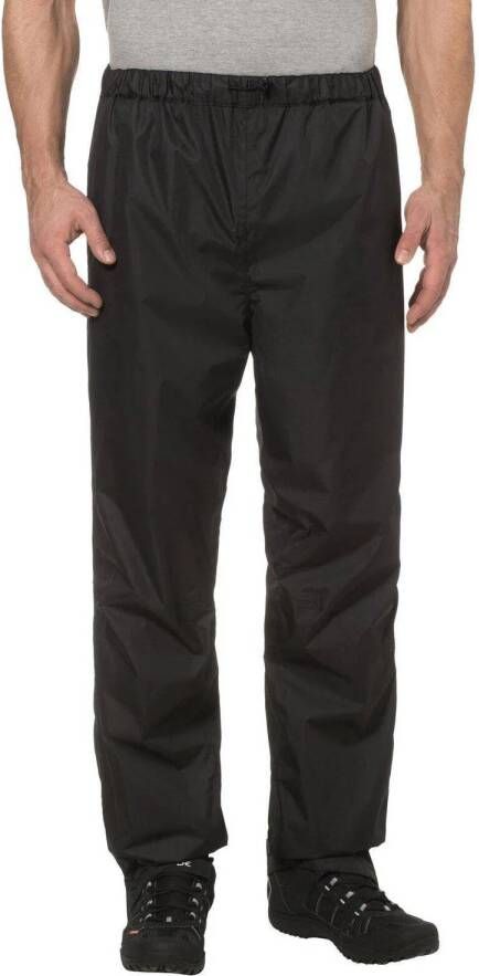 VAUDE regenbroek Fluid Pants II zwart