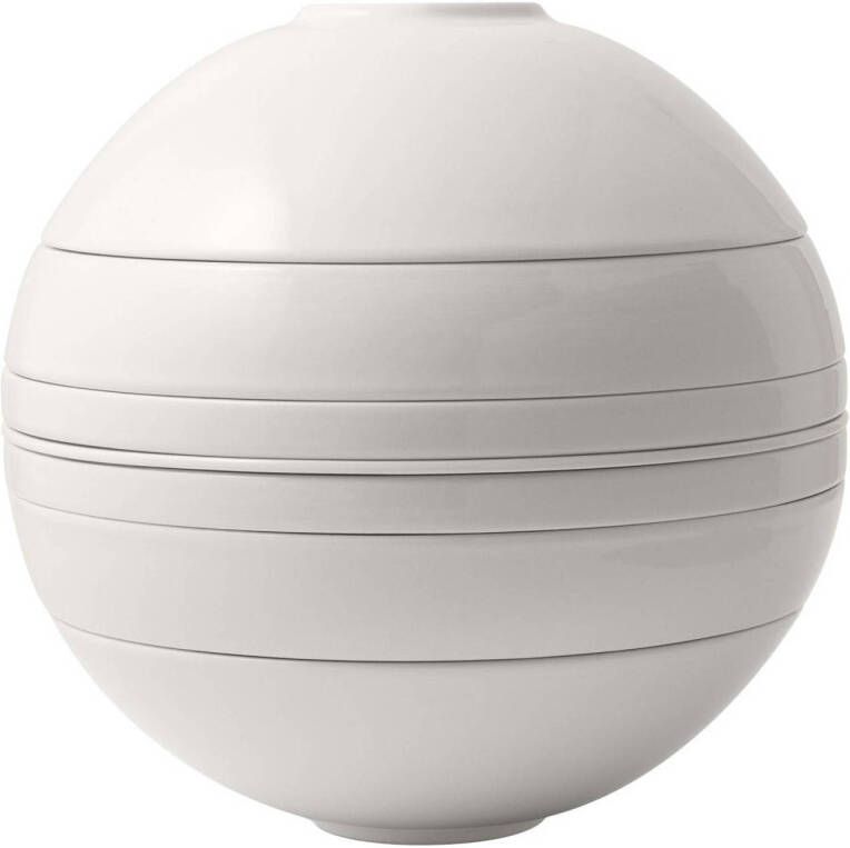 Villeroy & Boch Serviesset La Boule Wit 7-delig 2 personen