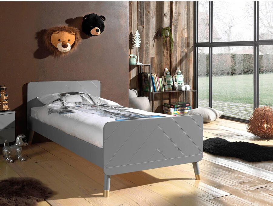 Vipack Kinderbed Billy eenpersoonsbed 90 200 incl. lattenbodem modern design - Foto 3