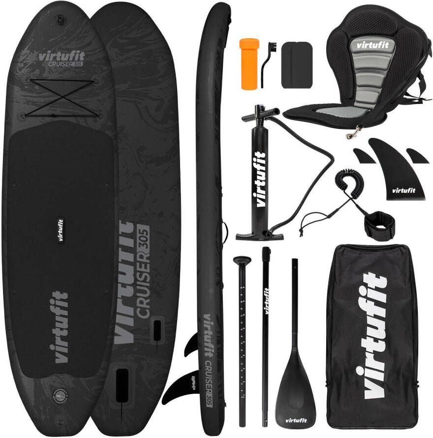 Virtufit opblaasbaar supboard Cruiser 305 Zwart