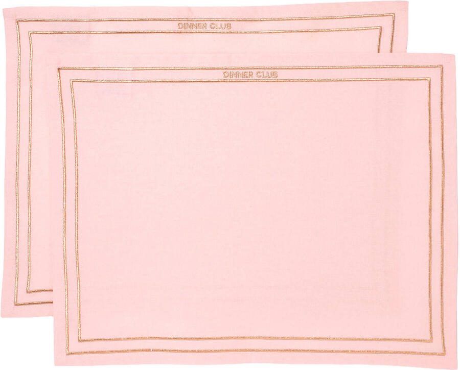 Vondels placemat DINNER CLUB (set van 2)