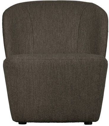 Vtwonen Fauteuil Lofty Bouclé Bruin