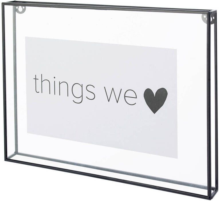 Vtwonen Photo frame metal black 34x25x3.5cm