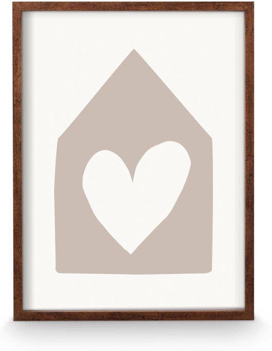 Vtwonen Photo frame Hanging photo frame Brown Wood 31x41x2.5cm